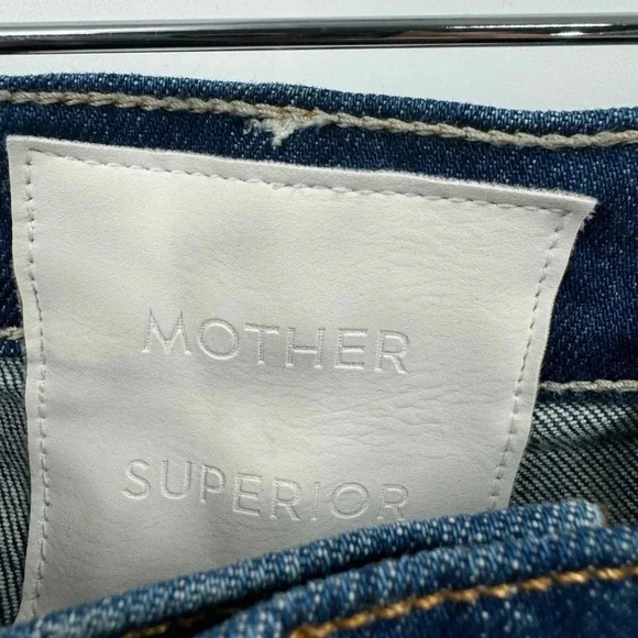 MOTHER The Pinch Sneak Bad Reputation Wide Leg Jean B1648 - Picture 4 of 6